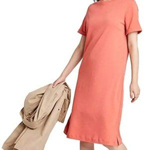 Target A New Day Short Sleeve Midi T Shirt Dress